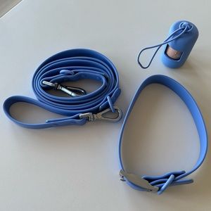 Wild one collar walk kit - collar, leash, and poop bag carrier